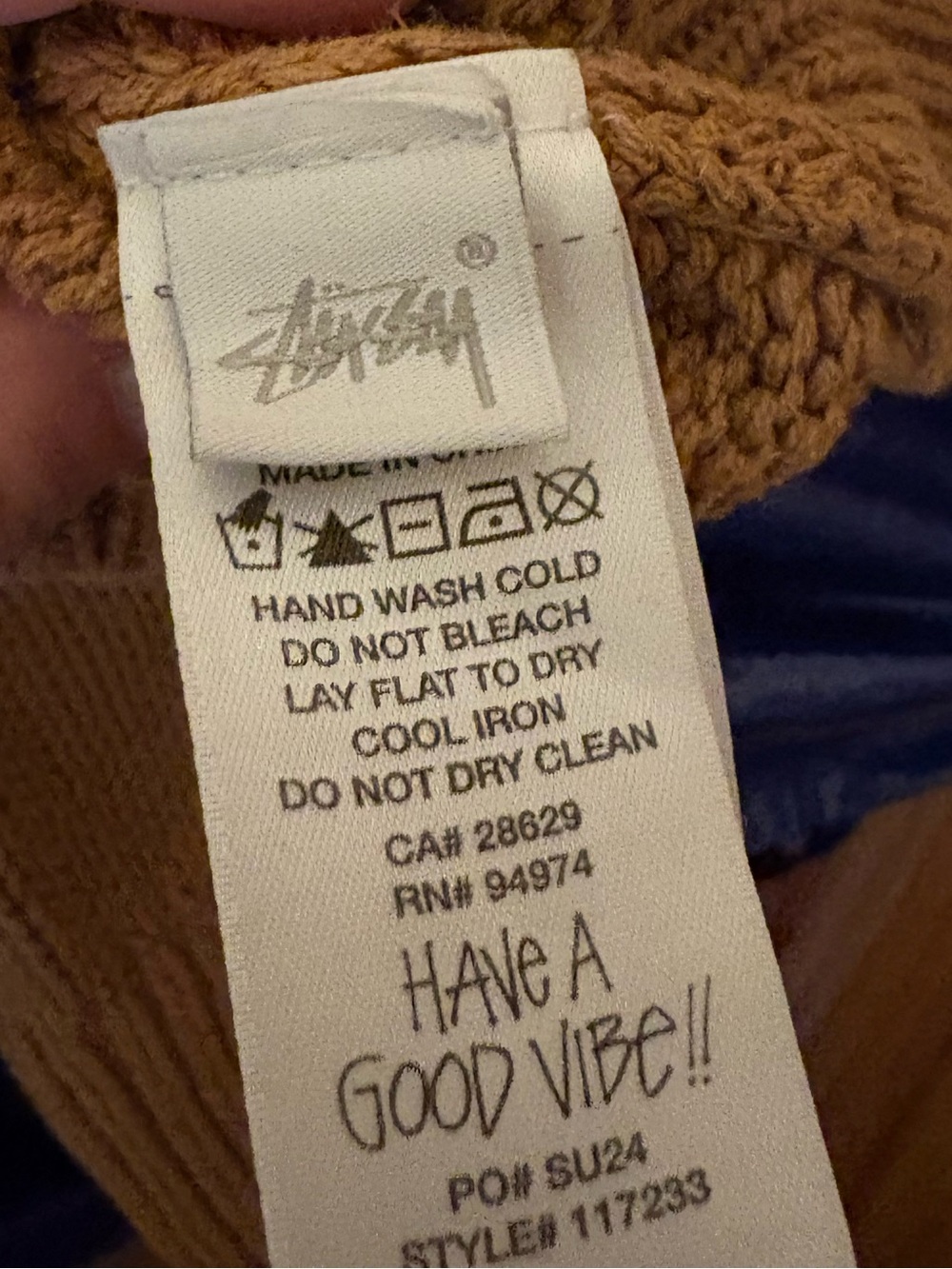 Stussy Surfman Icon Crew 'Brown' - Picture 7 of 9